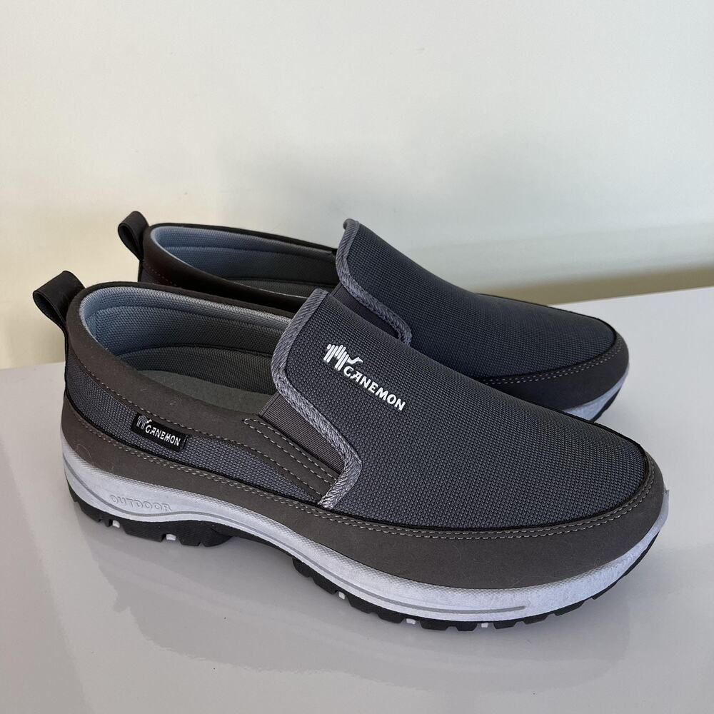 Canemon Shoes Mens Size EU 42 Gray‎ Slip On Outdoor Hiking Trail Comfort Casual